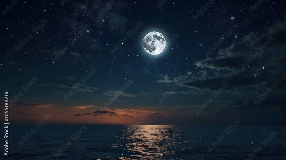night sky and moon night sky and moon