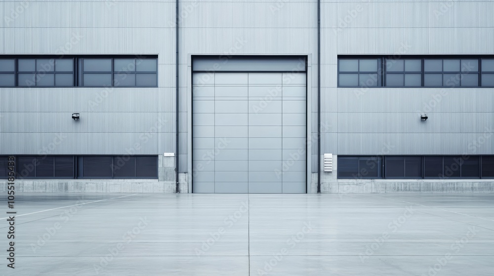 Obraz premium Silver warehouse