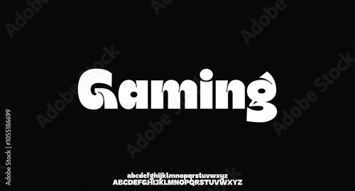 Modern Stylish Serif Balanced Elegant Font Alphabet Vector ABC
