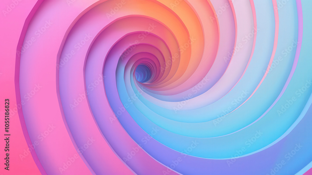 Spiraling Helix of Geometric Shapes, a captivating 3D background featuring vibrant gradient colors, dynamic fluid geometry, and intricate design elements that evoke movement and depth. Spiraling Helix of Geometric Shapes, a captivating 3D background featuring vibrant gradient colors, dynamic fluid geometry, and intricate design elements that evoke movement and depth.