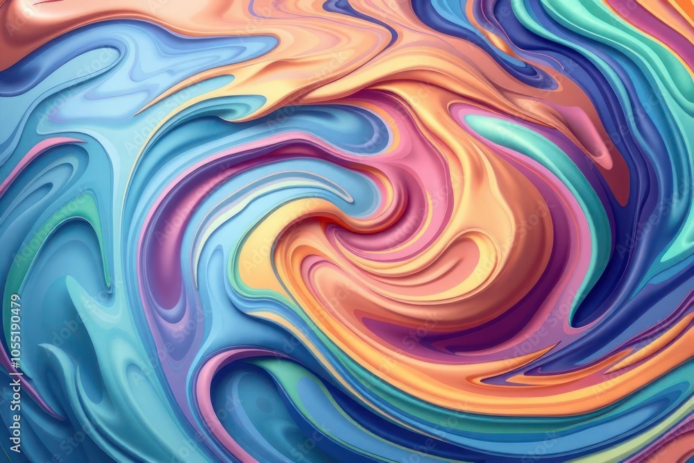 Abstract Swirling Colors Background Abstract Swirling Colors Background