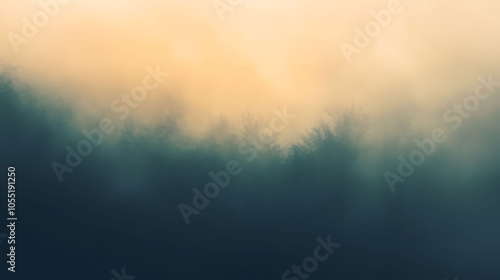 An abstract image featuring an orange background with flowing orange waves