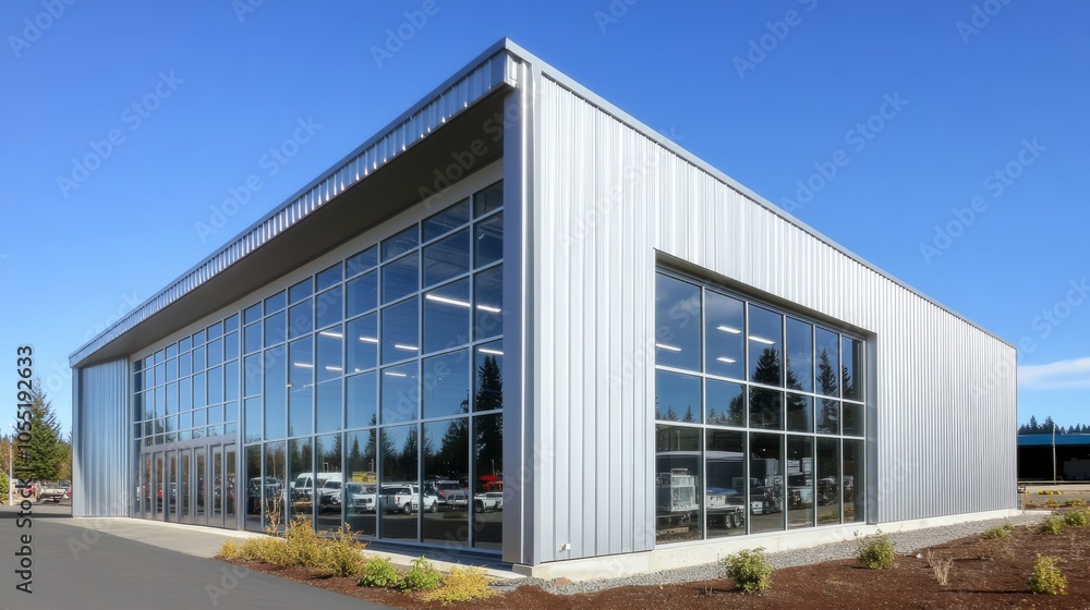 Modern Metal Building Design Modern Metal Building Design