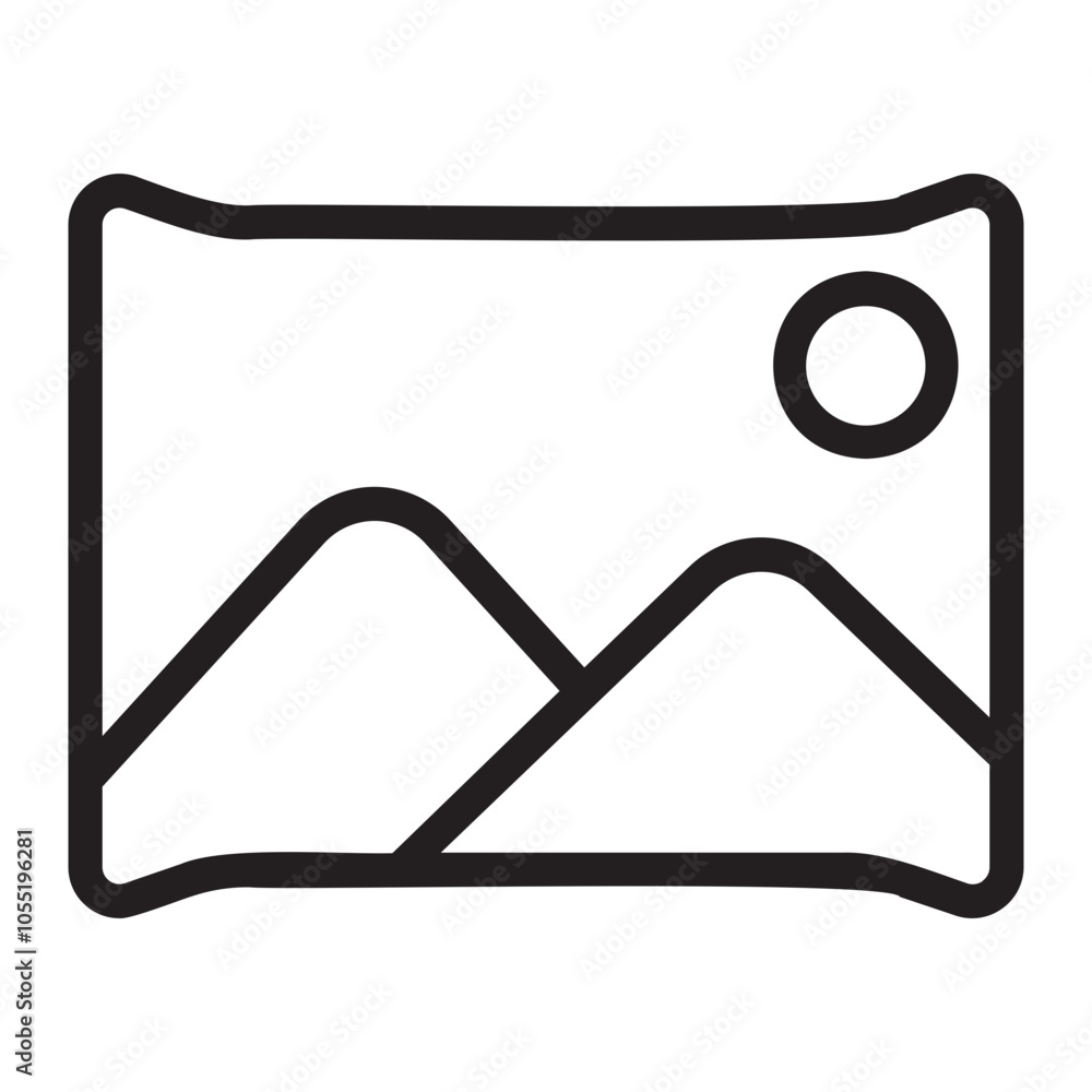 picture line icon picture line icon