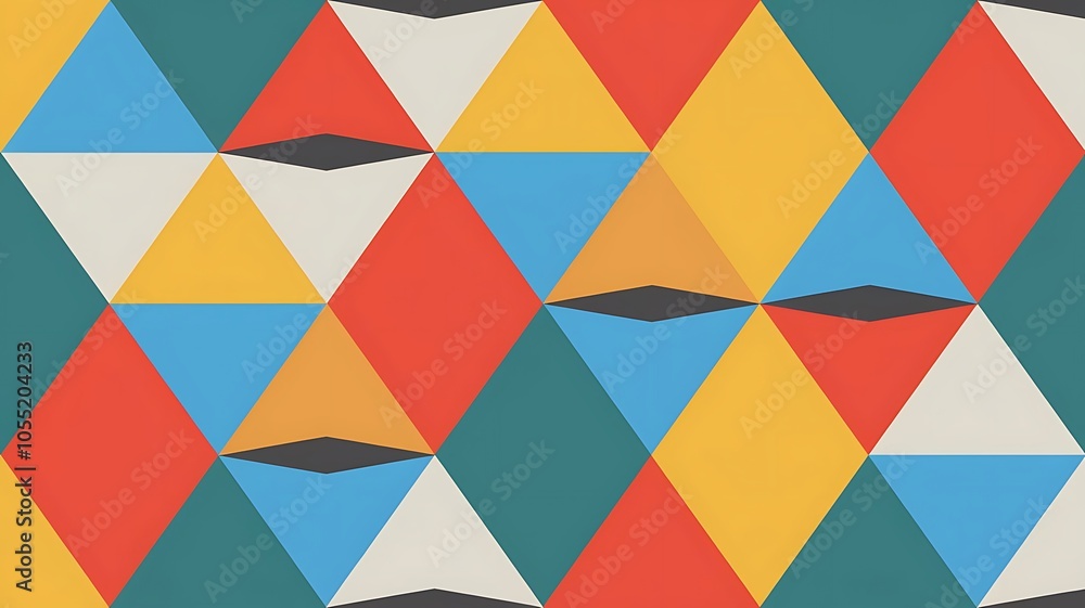 Seamless triangles texture, abstract vector art illustration Seamless triangles texture, abstract vector art illustration