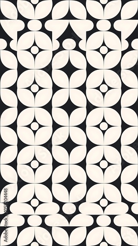 Seamless doodle dots geometric vector pattern