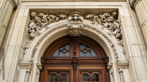 Ornate Archway with Intricate Carving