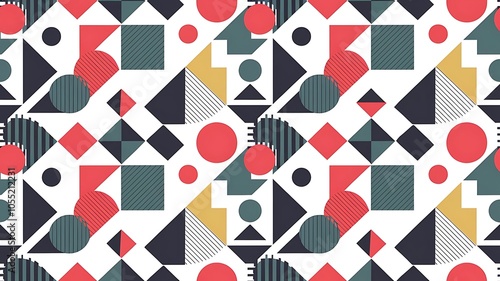 Abstract vector seamless pattern