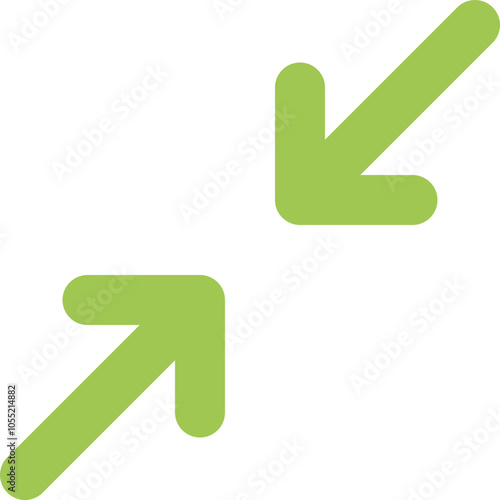 Compress icon logo design
