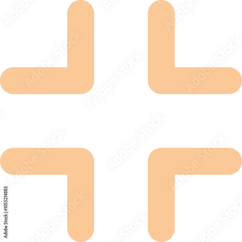 Compress icon logo design