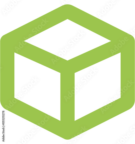 Cube icon logo design