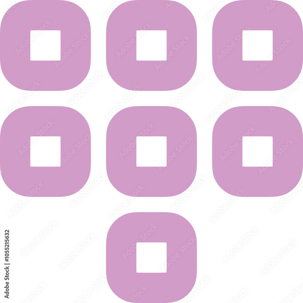 Dialpad Square icon logo design Dialpad Square icon logo design