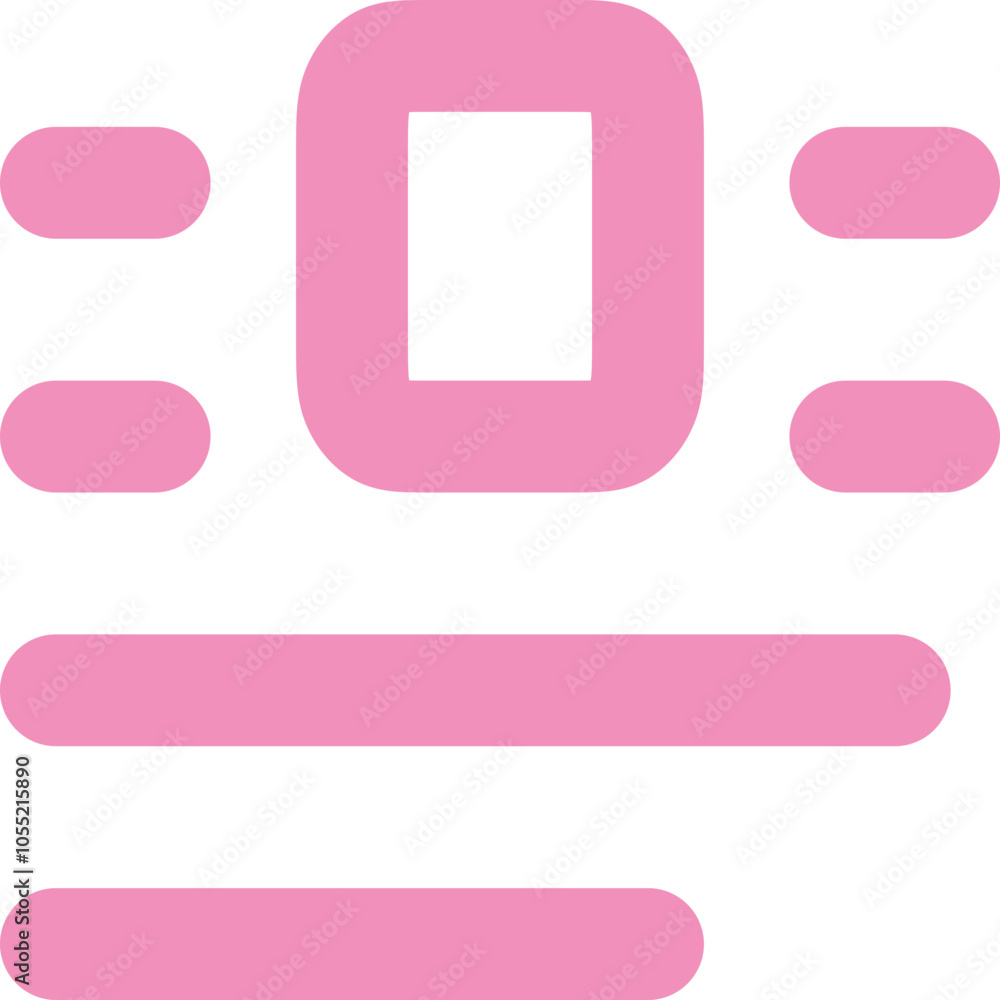 Document Layout Center icon logo design Document Layout Center icon logo design