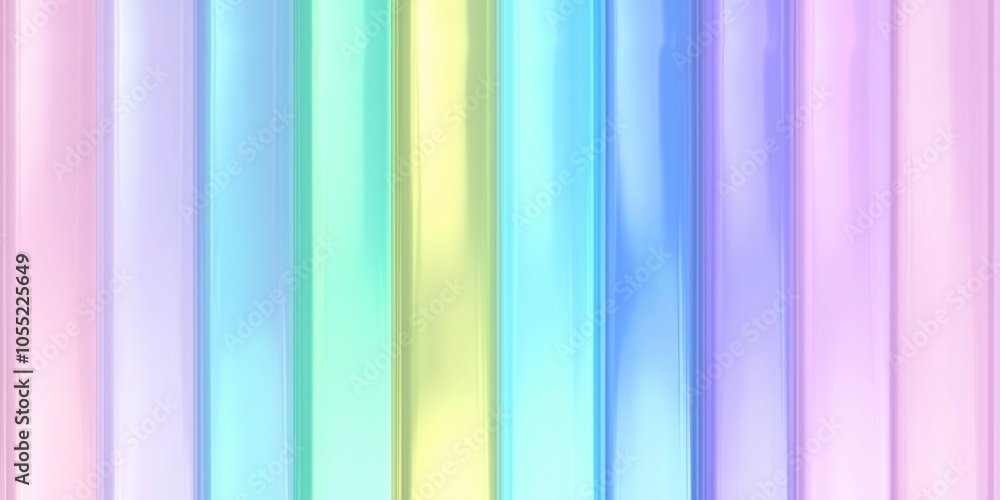 Vertical pastel stripe pattern with soft rainbow colors emitting soothing vibes Vertical pastel stripe pattern with soft rainbow colors emitting soothing vibes
