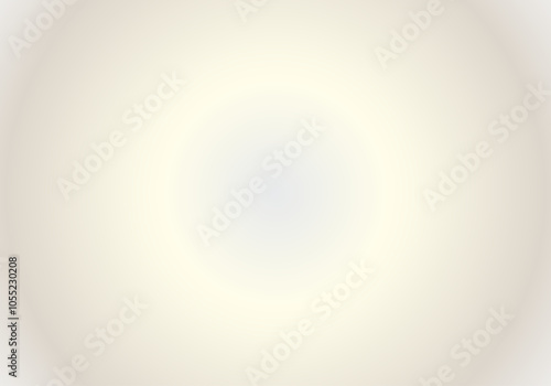 Fondo de degradado radial blanco y color crema