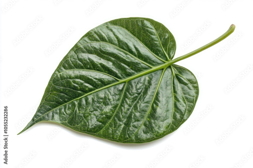 Green Betel or Piper Betle leaf isolated on white background Green Betel or Piper Betle leaf isolated on white background