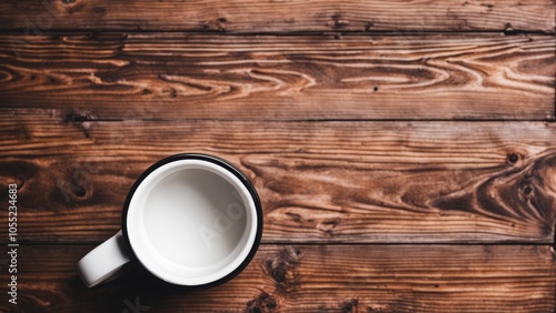 coffee cup on wooden table