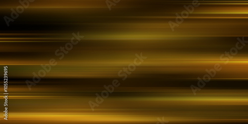 Bright golden neon lines abstract tech futuristic background 