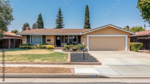 Cozy Residential Home with Beautiful Curb Appeal