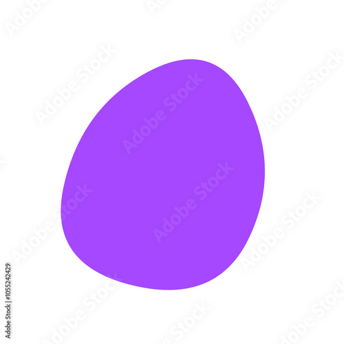 purple easter egg