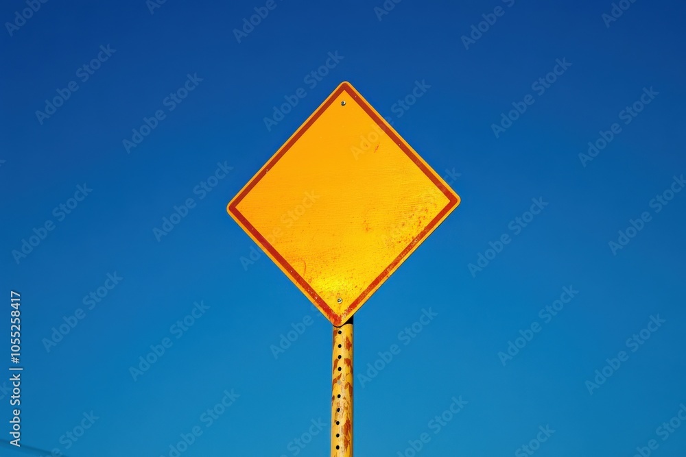 Yield Sign on a Beach: California Road Sign for Surfers Yield Sign on a Beach: California Road Sign for Surfers