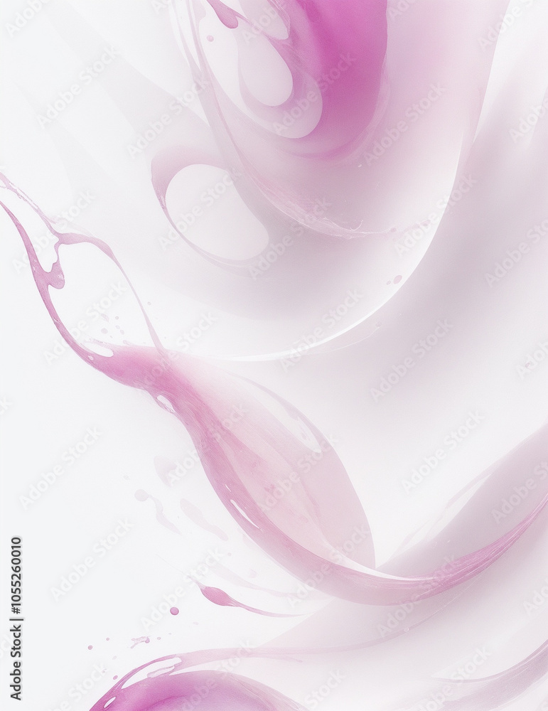 abstract pink wave background - Generative AI abstract pink wave background - Generative AI