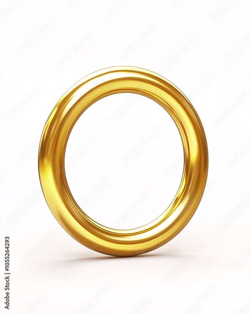 A polished gold wedding band resting elegantly on a smooth surface, showcasing its gleaming finish and timeless design A polished gold wedding band resting elegantly on a smooth surface, showcasing its gleaming finish and timeless design