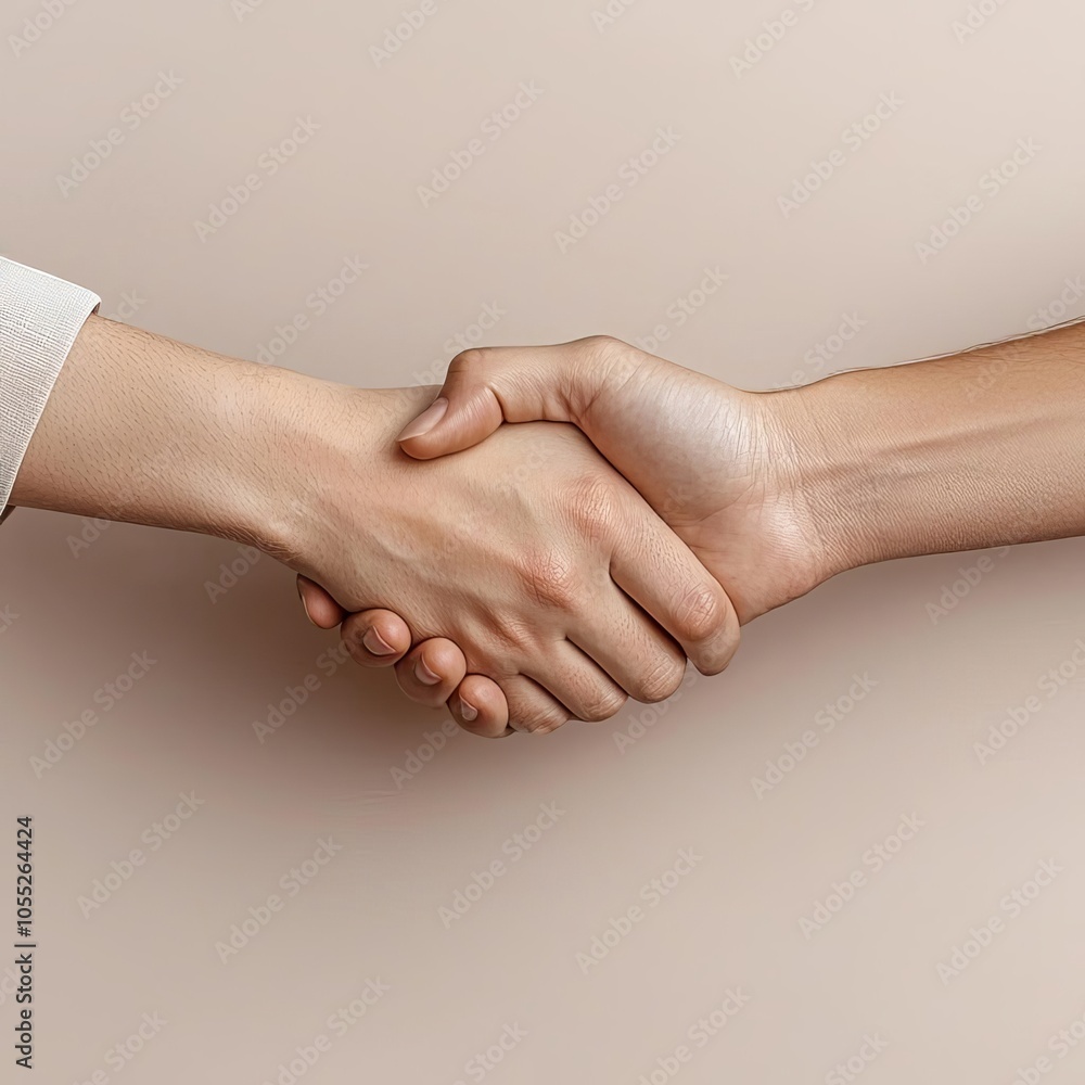 Two shaking hands in a heart shape, illustrating the concept of win-win and mutual benefit in soft pastel tones Two shaking hands in a heart shape, illustrating the concept of win-win and mutual benefit in soft pastel tones