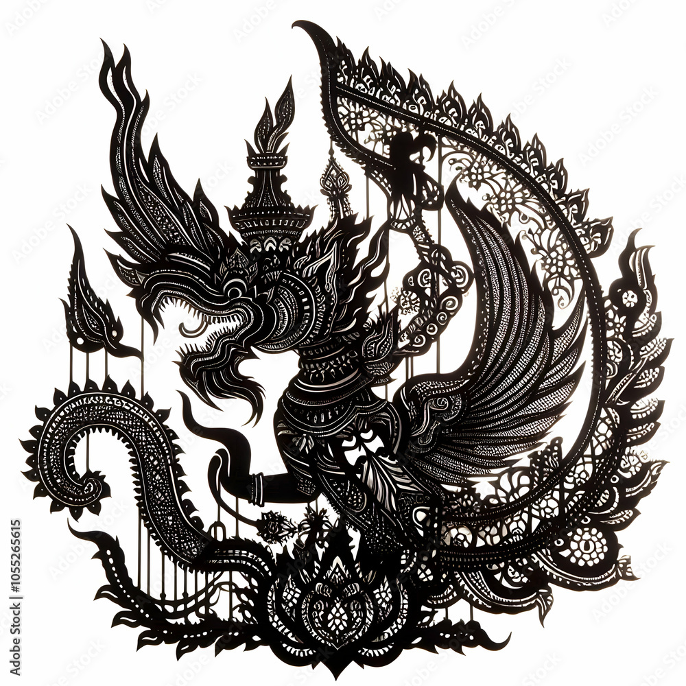 Obraz premium Shadow Puppetry Southeast Asia