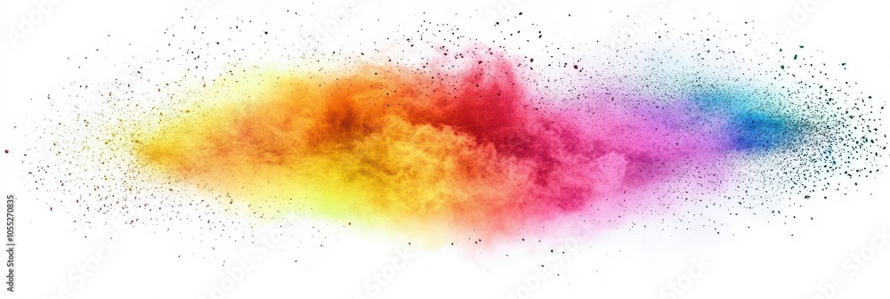 Colorful Abstract Powder Background Design Colorful Abstract Powder Background Design