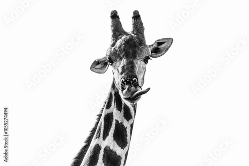 Photography Girafe en Namibie