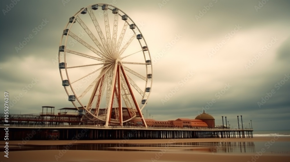 Ferris Wheel on the Beach Ferris Wheel on the Beach