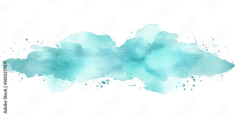 Abstract Blue Watercolor Background Design Abstract Blue Watercolor Background Design