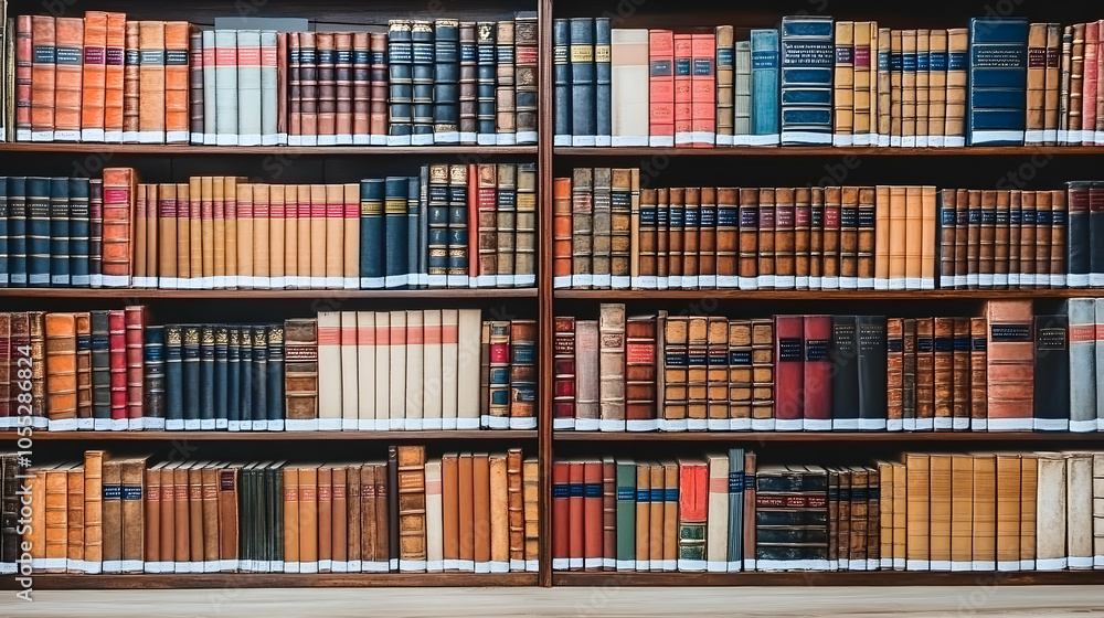 Bookshelf Full of Old Books, library, antique books, vintage books, literature, knowledge Bookshelf Full of Old Books, library, antique books, vintage books, literature, knowledge