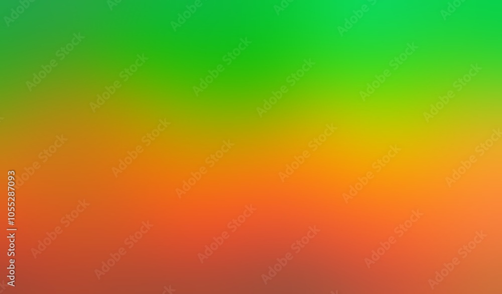Obraz premium Orange green gradient blur empty backdrop.