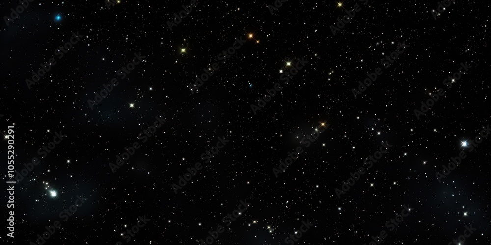 Fototapeta premium Isolated Falling Snow in Black Background