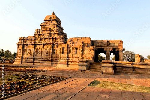 Sangameshwara Temple, Pattadakal, Karnataka, India, Asia photo