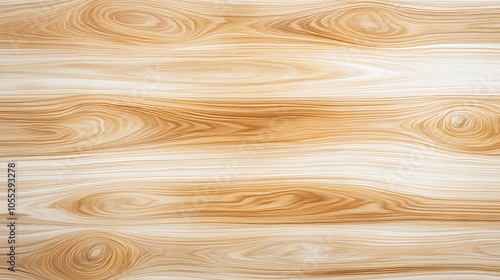 Detailed photography capturing the smooth texture and rich color variations of a light oak wood surface, ideal for use as a versatile backdrop in design projects.