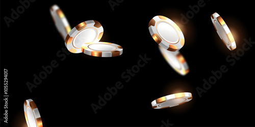 casino background vector illustration for gambling poster banner elegant design