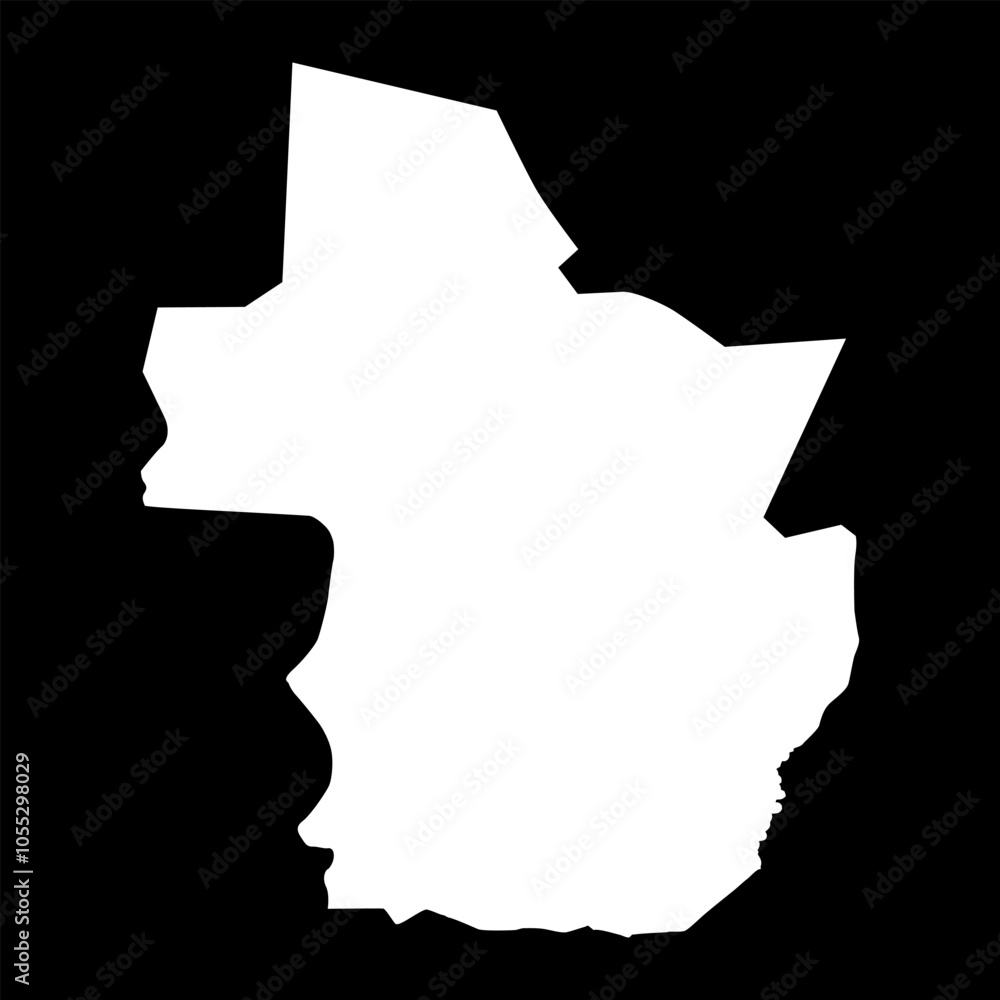 Gao region map, administrative division of Mali. Vector illustration. Gao region map, administrative division of Mali. Vector illustration.