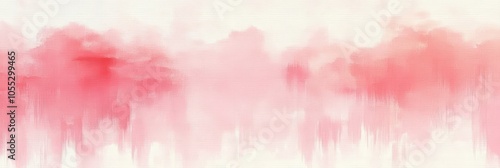 Soft Pink Watercolor Abstract Background