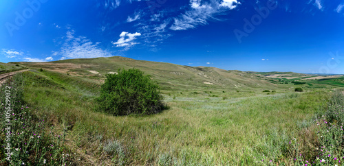 Steppe landscape in Romania // Steppen-Landschaft in Rumänien  (Pajiștile lui Suciu) photo