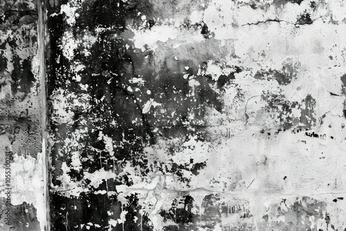 Photo of Toned grungy old plaster surface. Background texture for backdrops or mapping