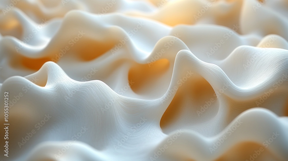 Abstract White and Beige Wavy Texture Abstract White and Beige Wavy Texture