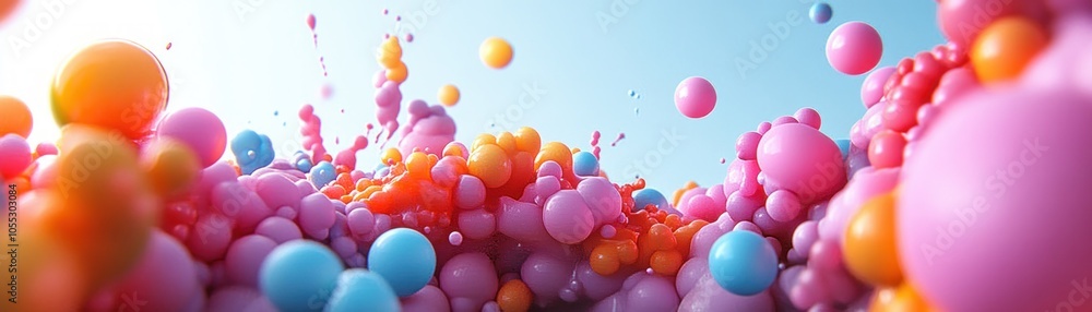 Vibrant Bubble Burst A Joyful Explosion of Color and Energy, Capture the Excitement of Life with This Lively Image of Bouncing Bubbles Vibrant Bubble Burst A Joyful Explosion of Color and Energy, Capture the Excitement of Life with This Lively Image of Bouncing Bubbles