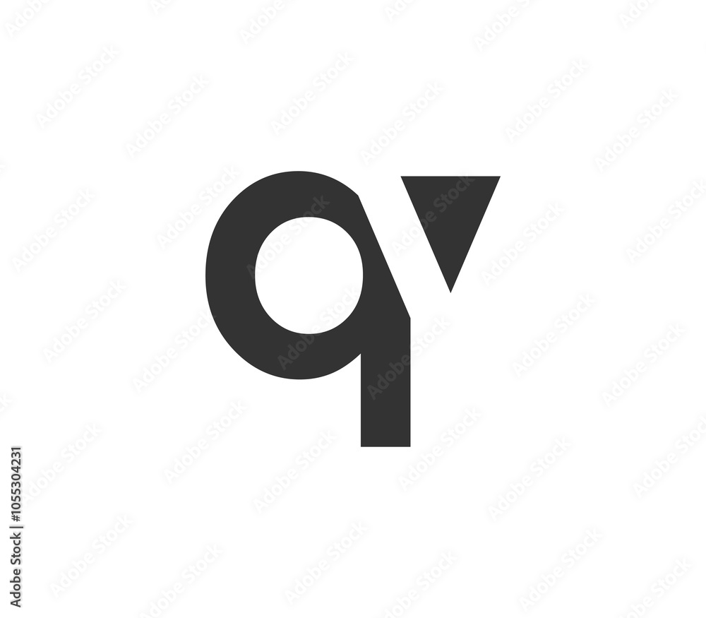 QV creative geometric initial based modern and minimal logo. Letter q v trendy fonts. QV creative geometric initial based modern and minimal logo. Letter q v trendy fonts.