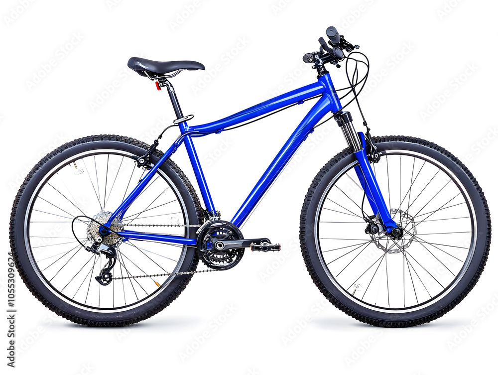 Side view racing bicycle, isolated on white background Side view racing bicycle, isolated on white background