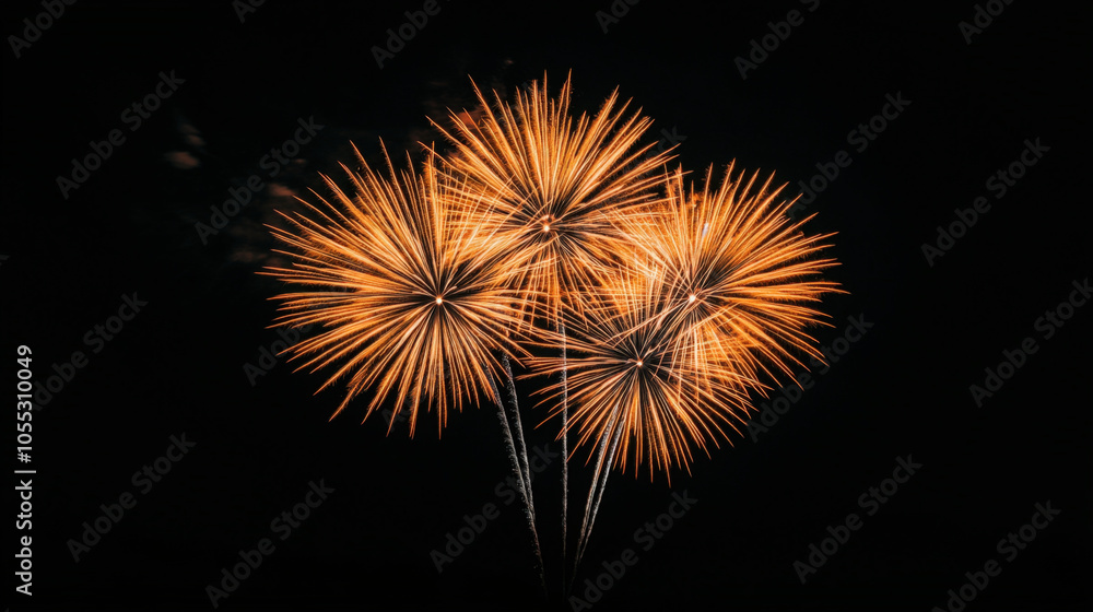 Vibrant fireworks bursting in night sky, celebrating special occasions with dazzling colors and patterns Vibrant fireworks bursting in night sky, celebrating special occasions with dazzling colors and patterns