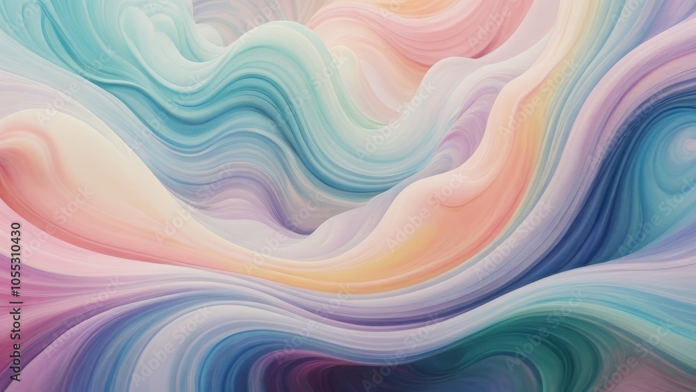 Soft pastel swirls of color create a dreamy and calming background. Perfect for projects needing a touch of elegance and serenity Soft pastel swirls of color create a dreamy and calming background. Perfect for projects needing a touch of elegance and serenity