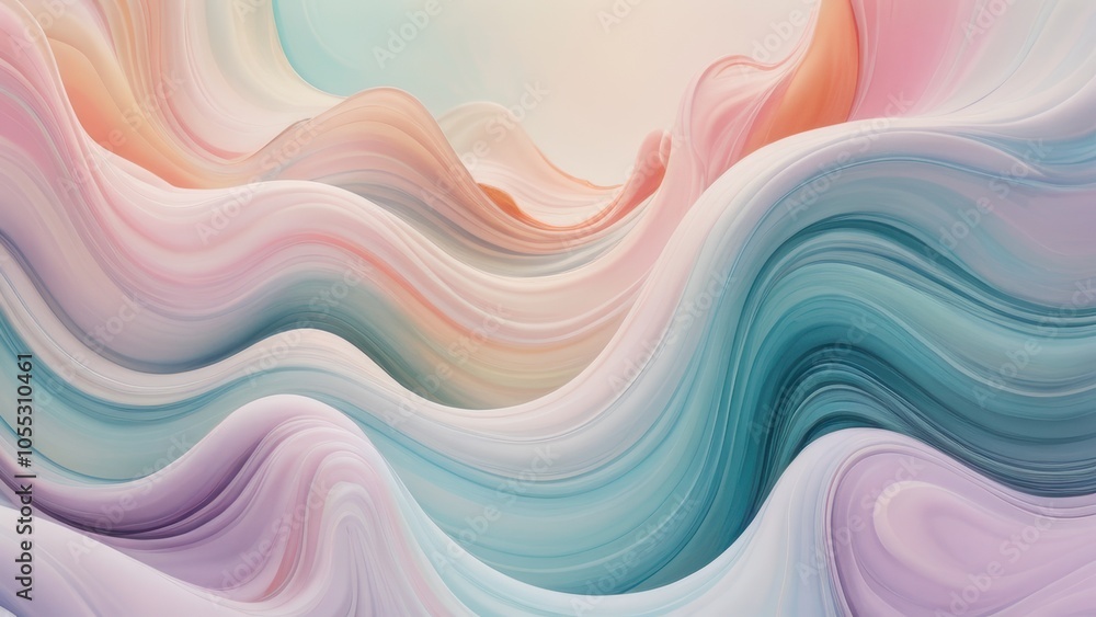 Soft pastel swirls of color create a dreamy and calming background. Perfect for projects needing a touch of elegance and serenity Soft pastel swirls of color create a dreamy and calming background. Perfect for projects needing a touch of elegance and serenity